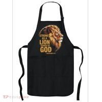 Philippians 413 Religious Lion Strengthens Christian Apron thumb 0