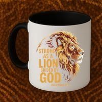 Philippians 413 Religious Lion Strengthens Christian Coffee Mug thumb 2