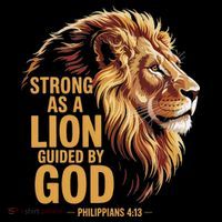 Philippians 413 Religious Lion Strengthens Christian Coffee Mug thumb 5