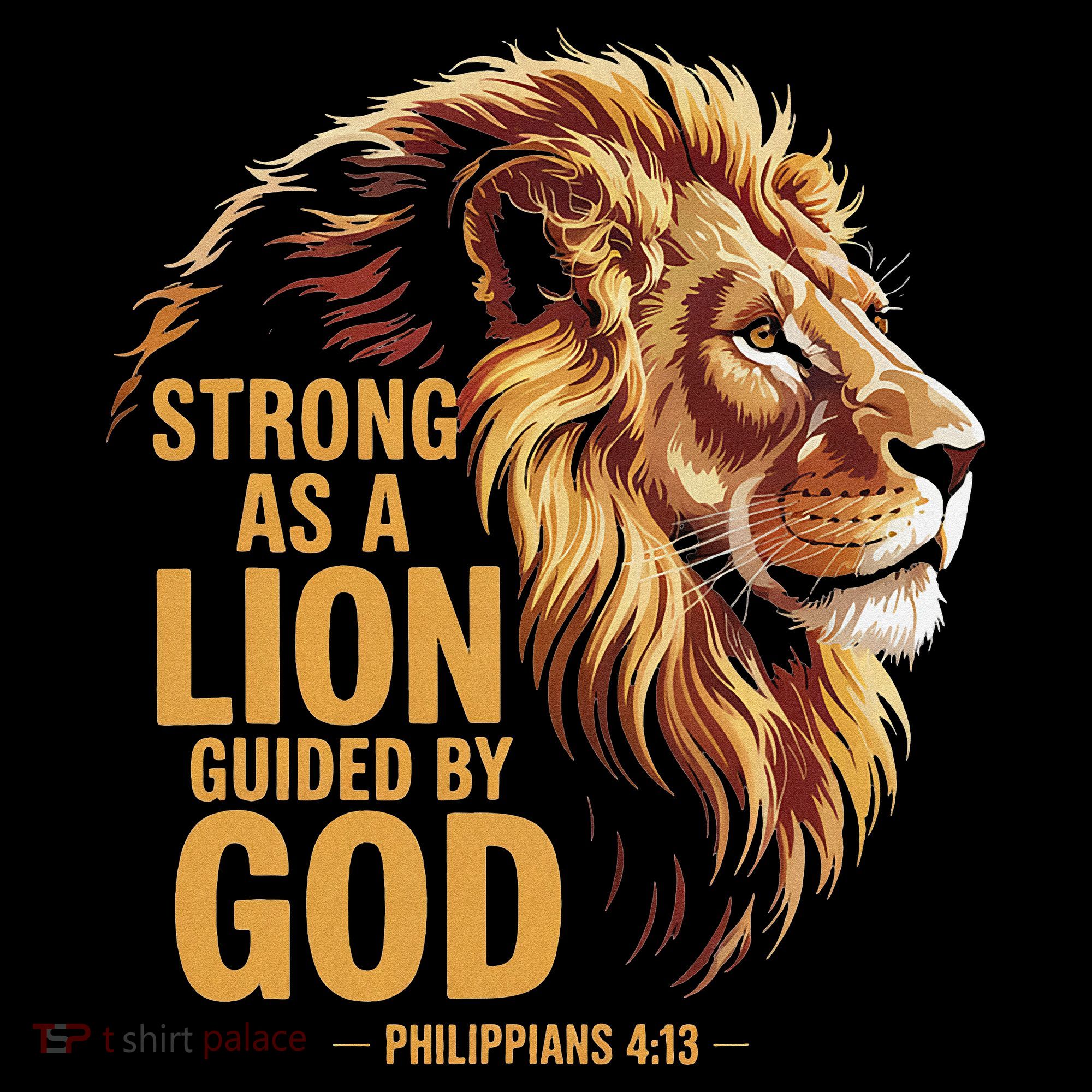 Philippians 413 Religious Lion Strengthens Christian Coffee Mug