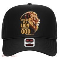 Philippians 413 Religious Lion Strengthens Christian Hat thumb 0