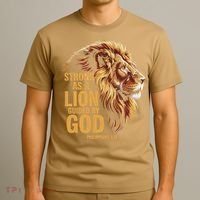 Philippians 413 Religious Lion Strengthens Christian T-Shirt thumb 3