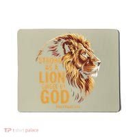 Philippians 413 Religious Lion Strengthens Christian Mousepad thumb 0