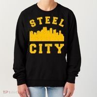 Pittsburgh 412 Steel City Skyline Pennsylvania Home Pride Women's Sweatshirt thumb 0