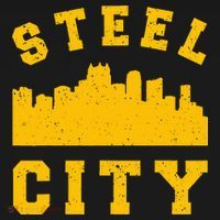 Pittsburgh 412 Steel City Skyline Pennsylvania Home Pride Bucket Hat thumb 4