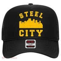 Pittsburgh 412 Steel City Skyline Pennsylvania Home Pride Hat thumb 0