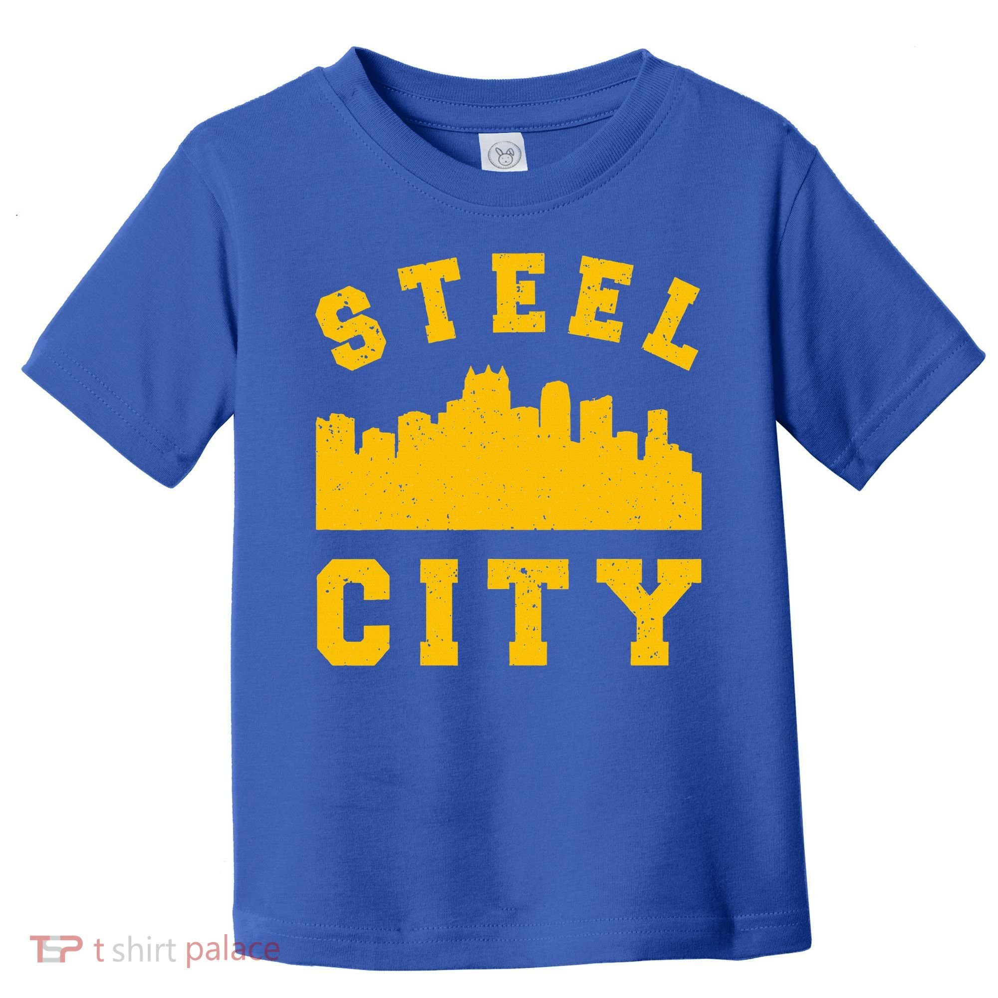 Pittsburgh 412 Steel City Skyline Pennsylvania Home Pride Toddler T-Shirt