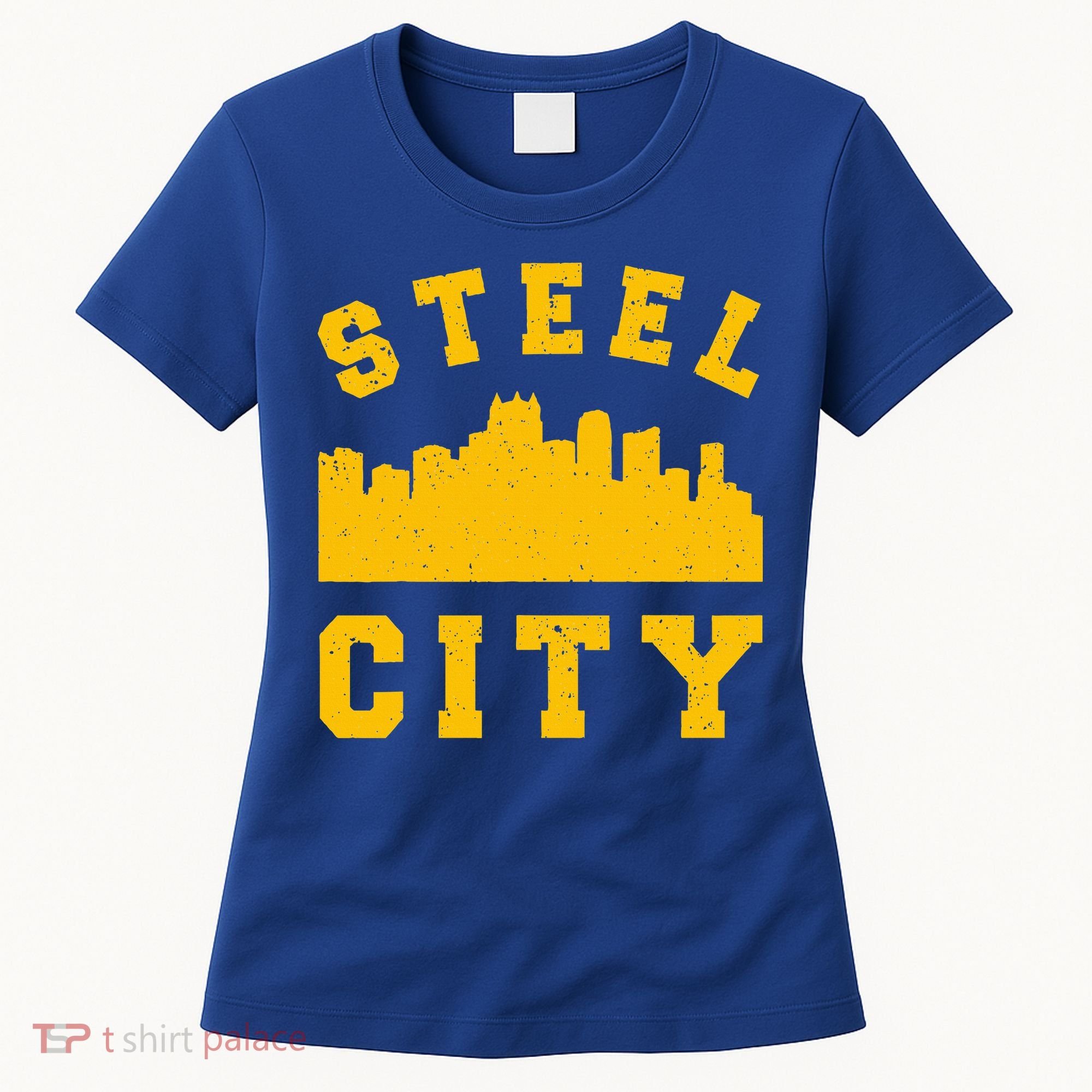 Pittsburgh 412 Steel City Skyline Pennsylvania Home Pride Women's T-Shirt