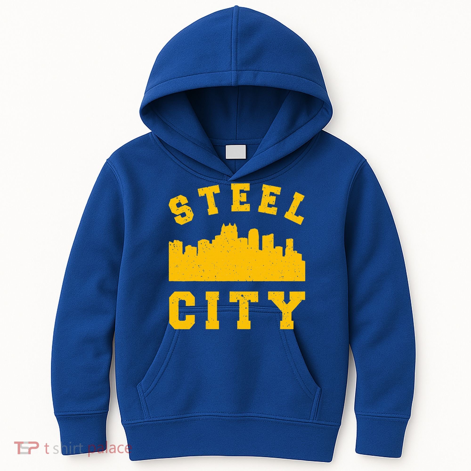 Pittsburgh 412 Steel City Skyline Pennsylvania Home Pride Kids Hoodie