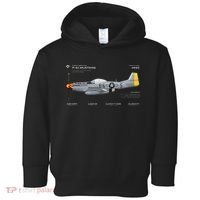 P 51 Mustang WWII Airplane Historic War Bird Fighter Toddler Hoodie thumb 0
