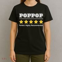 Poppop 5 Stars Perfect Funny Gifts For Poppop Fathers Day T-Shirt thumb 4