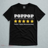Poppop 5 Stars Perfect Funny Gifts For Poppop Fathers Day T-Shirt thumb 5