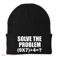 PEMDAS 67 Meme Elementary Math Teacher Brainrot Joke Beanie thumb 0