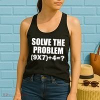 PEMDAS 67 Meme Elementary Math Teacher Brainrot Joke Women's Tank Top thumb 2