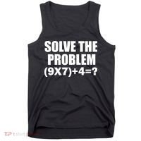 PEMDAS 67 Meme Elementary Math Teacher Brainrot Joke Tank Top thumb 0