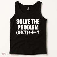 PEMDAS 67 Meme Elementary Math Teacher Brainrot Joke Tank Top thumb 2