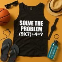 PEMDAS 67 Meme Elementary Math Teacher Brainrot Joke Tank Top thumb 4