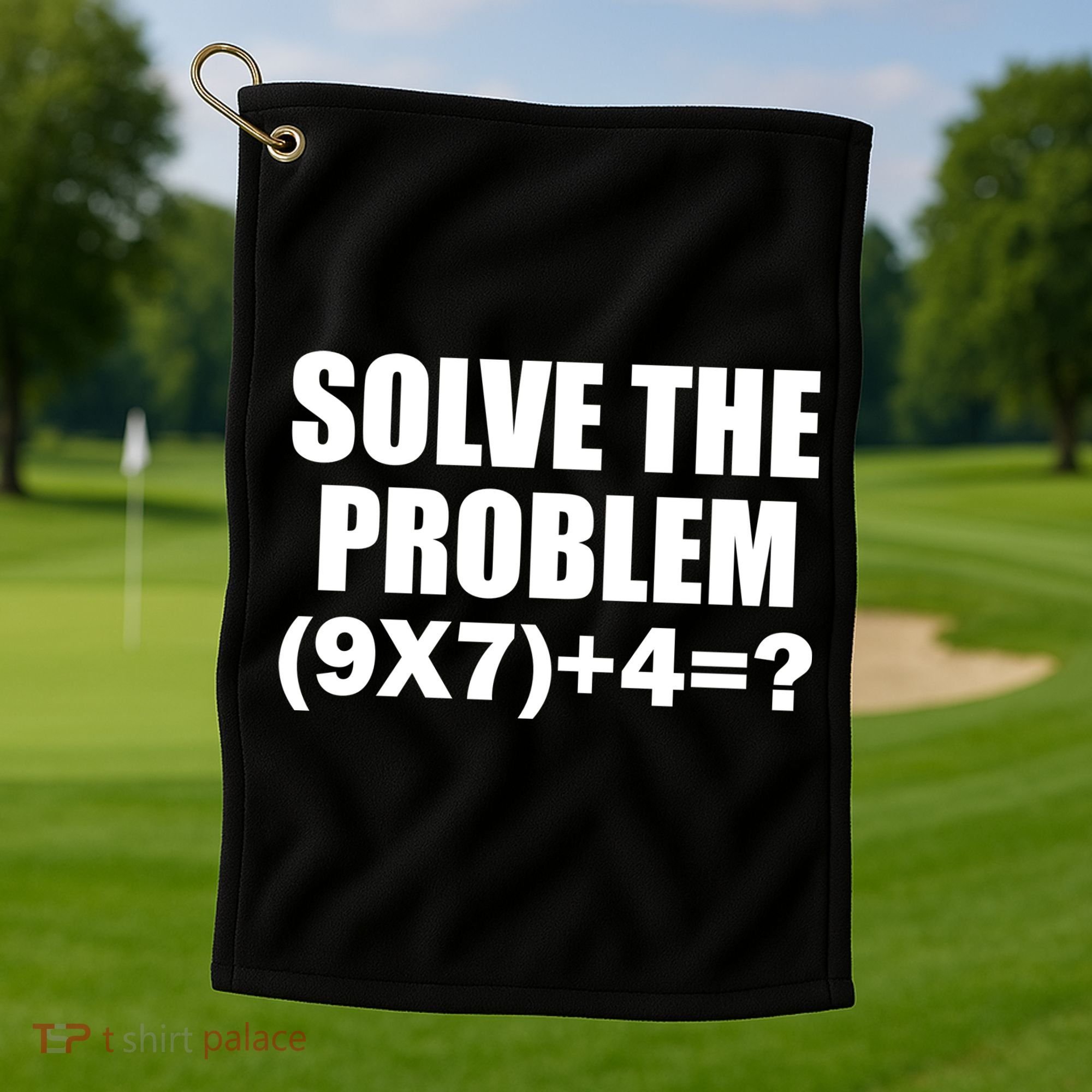 PEMDAS 67 Meme Elementary Math Teacher Brainrot Joke Golf Towel