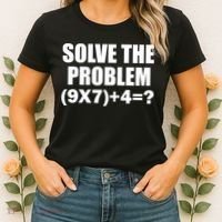 PEMDAS 67 Meme Elementary Math Teacher Brainrot Joke Women's T-Shirt thumb 2