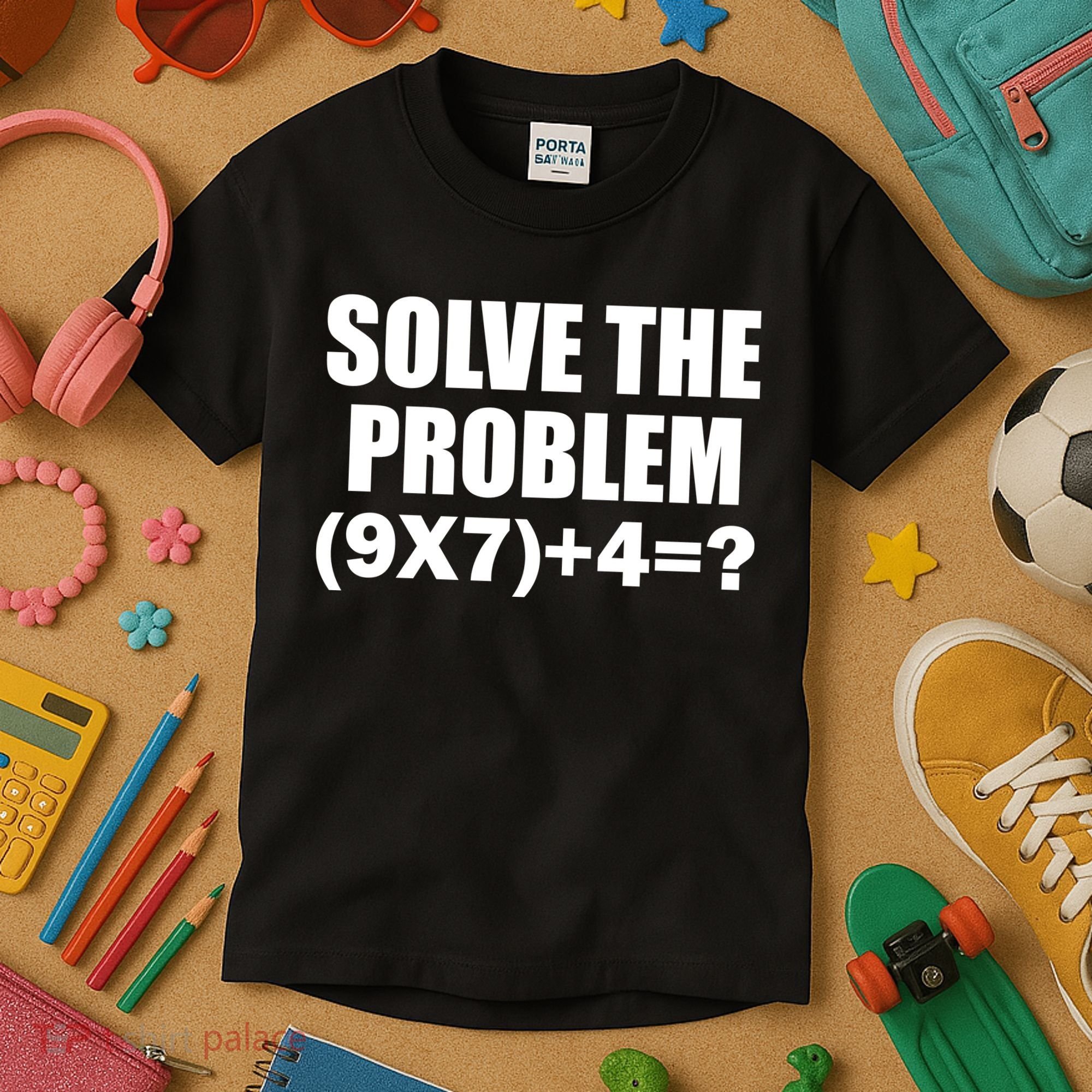PEMDAS 67 Meme Elementary Math Teacher Brainrot Joke Kids T-Shirt