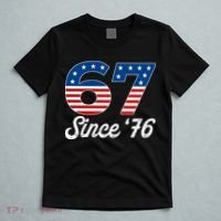 Patriotic 67 Since '76 USA 6-7 Meme Six Seven T-Shirt thumb 5