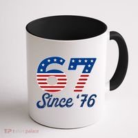 Patriotic 67 Since '76 USA 6-7 Meme Six Seven Coffee Mug thumb 1