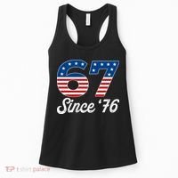 Patriotic 67 Since '76 USA 6-7 Meme Six Seven Women's Tank Top thumb 0