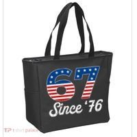 Patriotic 67 Since '76 USA 6-7 Meme Six Seven Tote Bag thumb 2