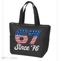 Patriotic 67 Since '76 USA 6-7 Meme Six Seven Tote Bag thumb 3