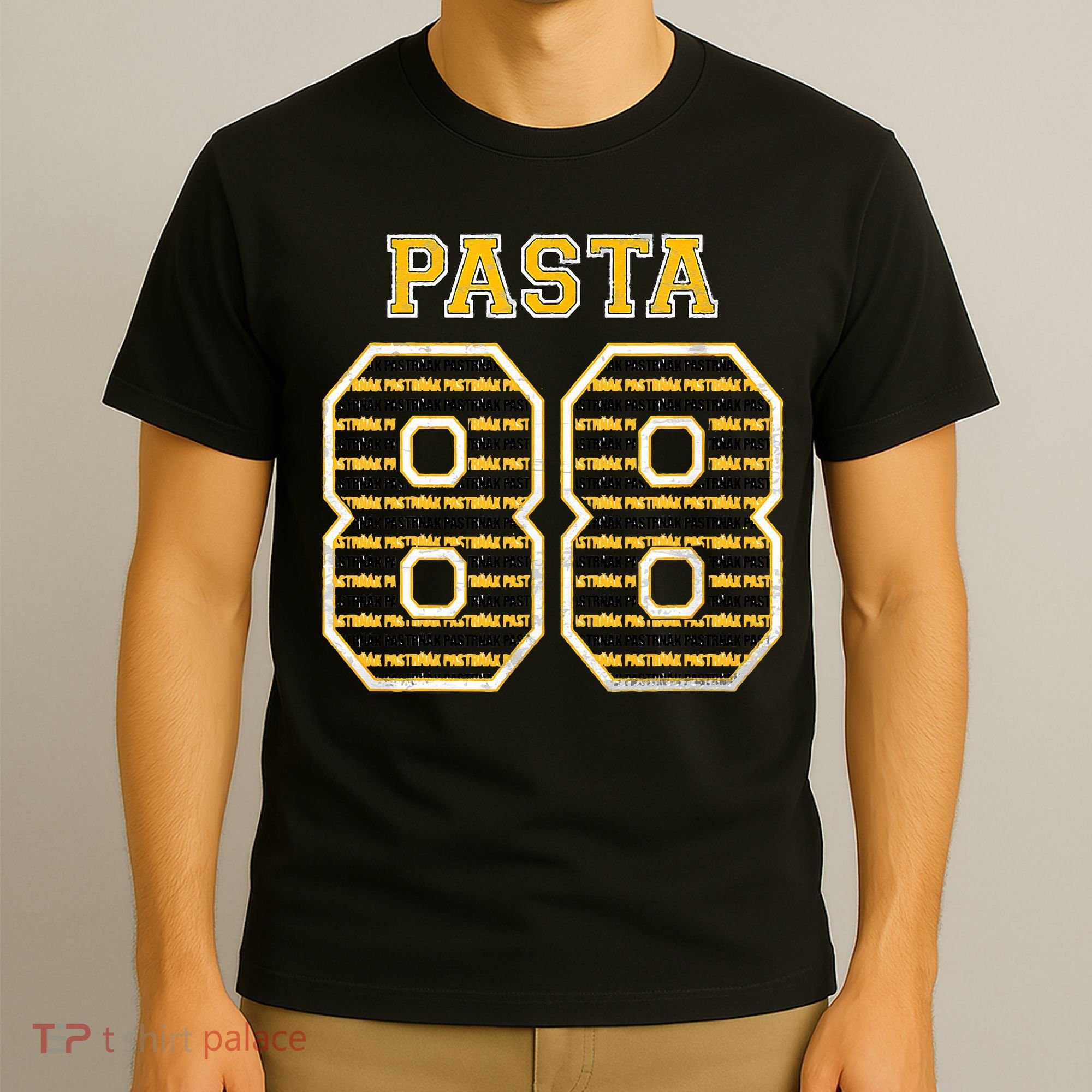 PASTA 88 Pastrnak Boston Professional Ice Hockey Inspired T-Shirt