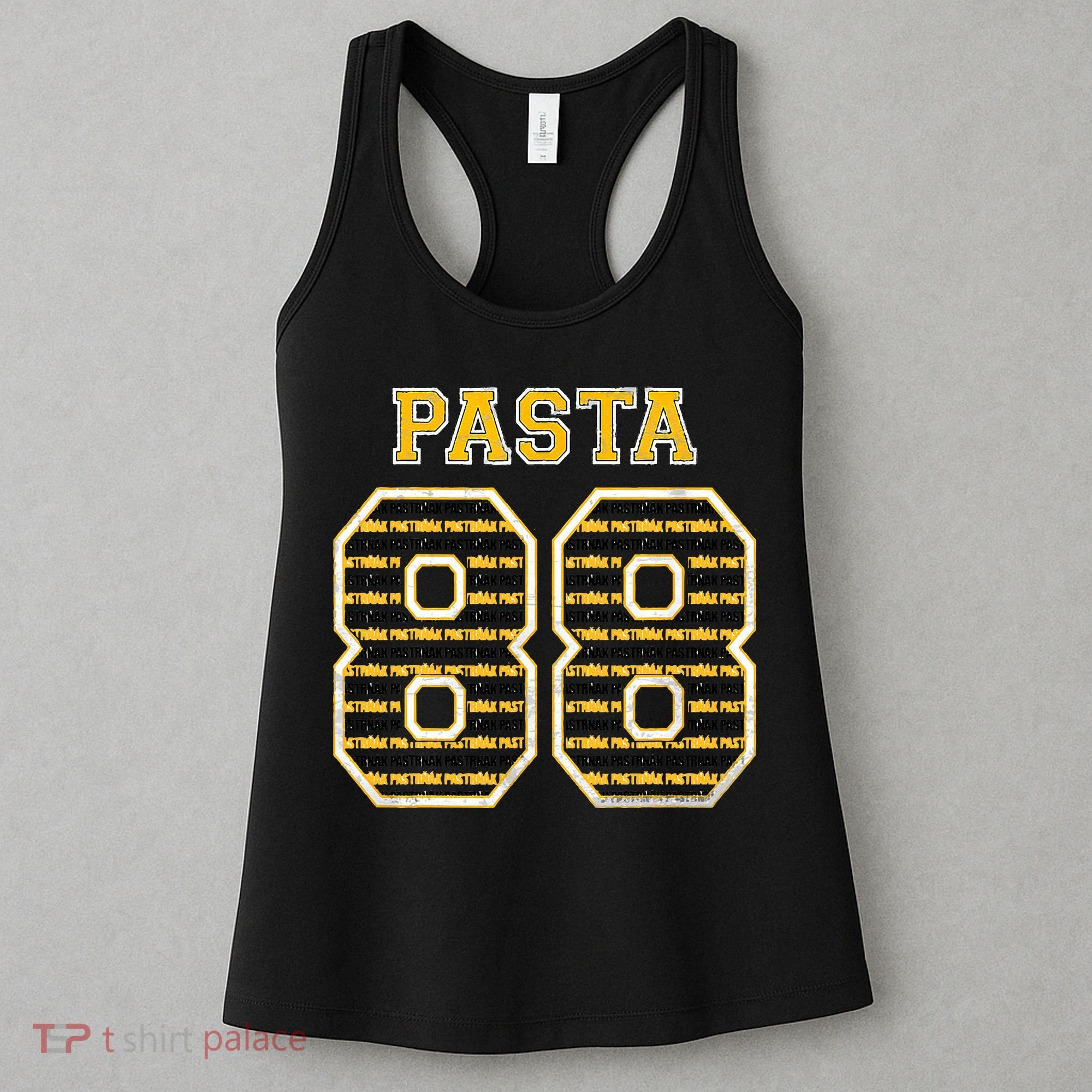 PASTA 88 Pastrnak Boston Professional Ice Hockey Inspired Women's Tank Top