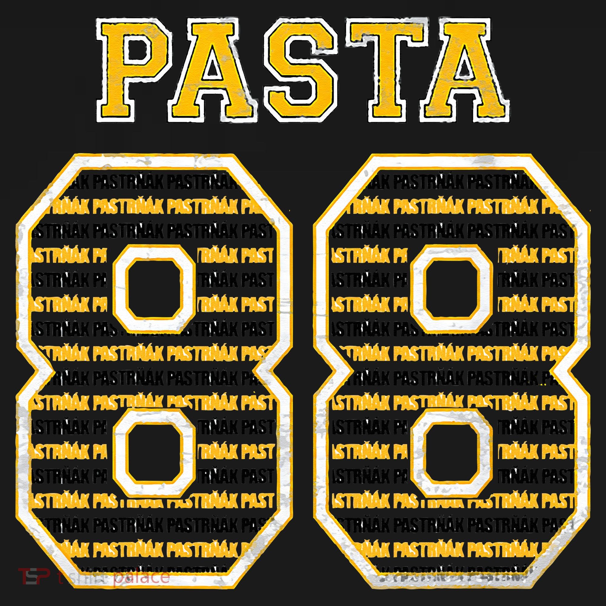 PASTA 88 Pastrnak Boston Professional Ice Hockey Inspired Toddler Hoodie