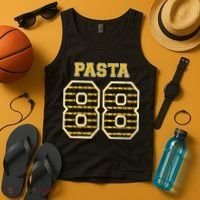 PASTA 88 Pastrnak Boston Professional Ice Hockey Inspired Tank Top thumb 4