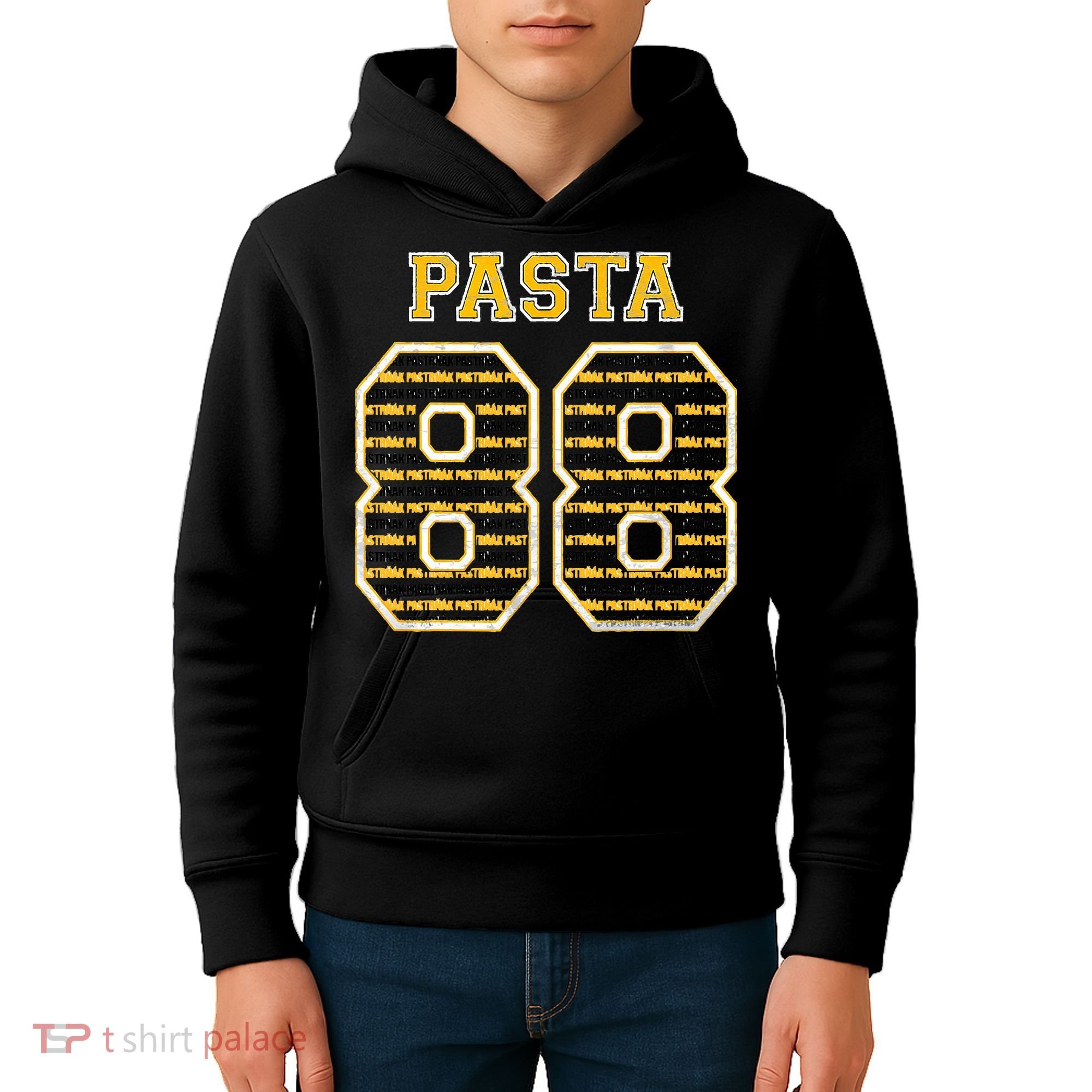 PASTA 88 Pastrnak Boston Professional Ice Hockey Inspired Kids Hoodie