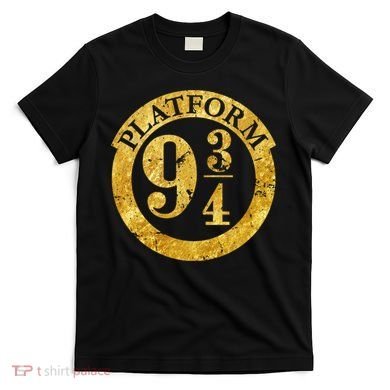 Platform 9 34 Golden Logo T-Shirt