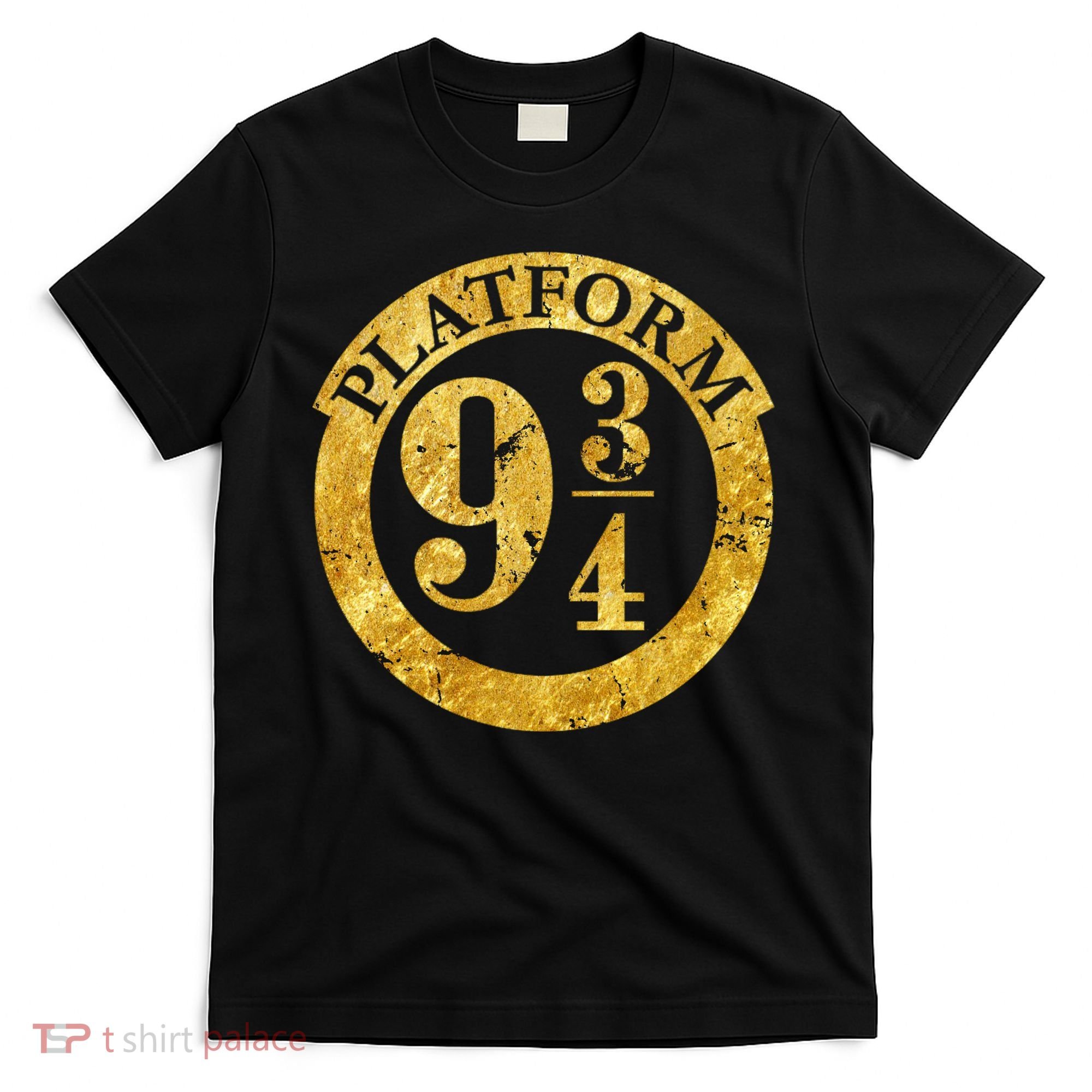 Platform 9 34 Golden Logo T-Shirt