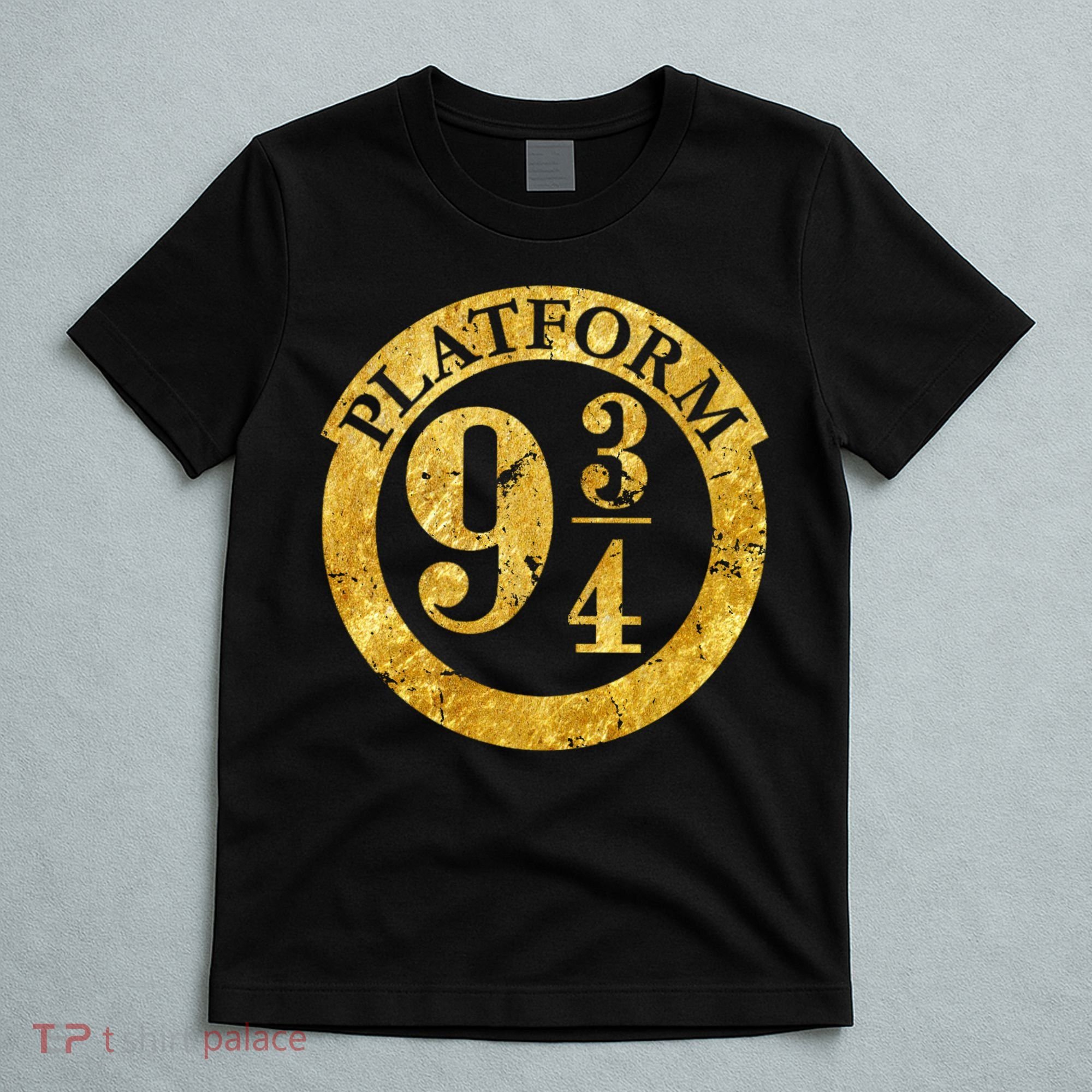 Platform 9 34 Golden Logo T-Shirt