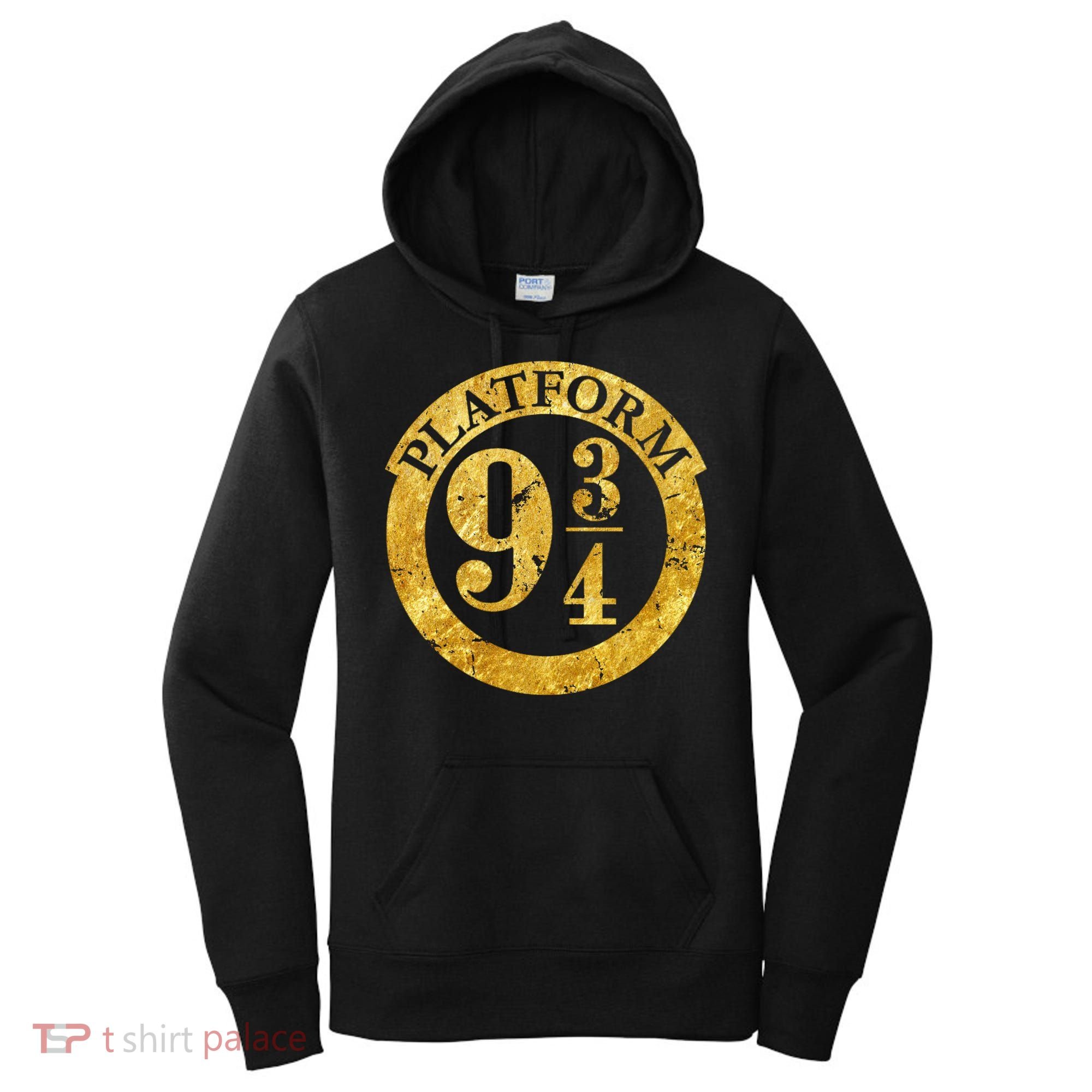 Platform 9 34 Golden Logo Women's Hoodie