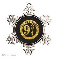 Platform 9 34 Golden Logo Ornament thumb 0