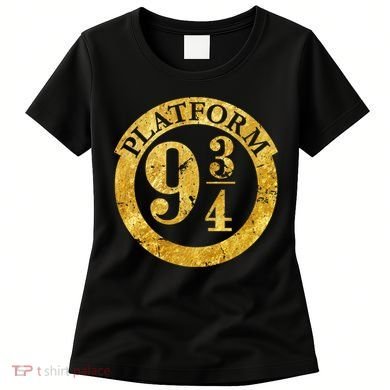 Platform 9 34 Golden Logo Women's T-Shirt