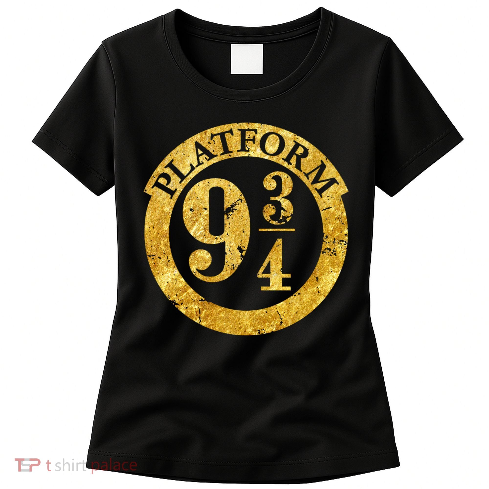 Platform 9 34 Golden Logo Women's T-Shirt