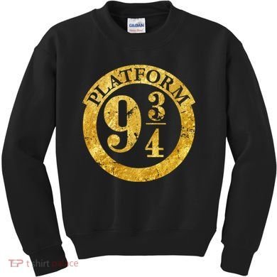 Platform 9 34 Golden Logo Kids Sweatshirt