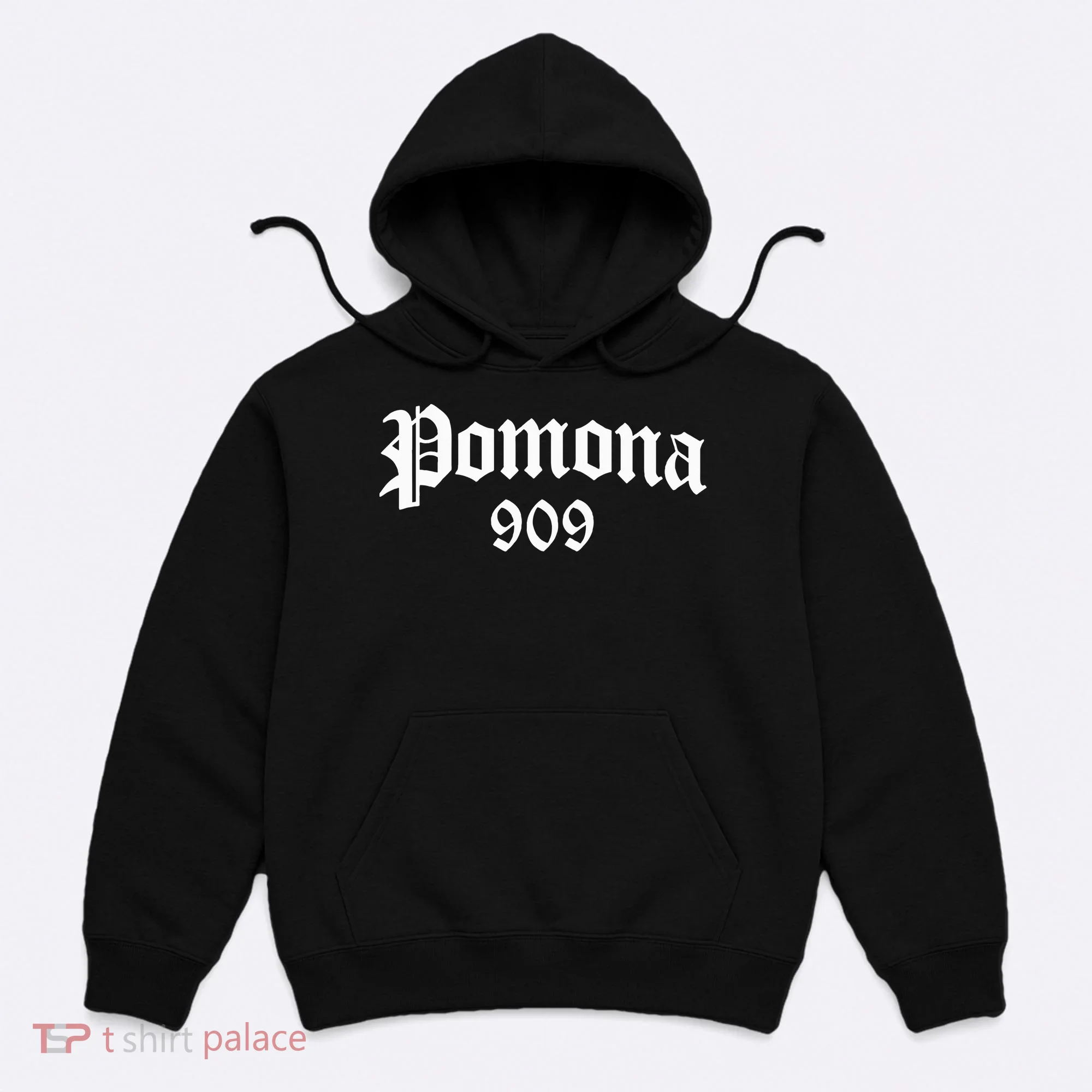 Pomona 909 Area Code Og Chicano Pride Mexican Tattoo Biker Hoodie