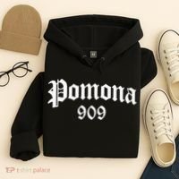 Pomona 909 Area Code Og Chicano Pride Mexican Tattoo Biker Hoodie thumb 4