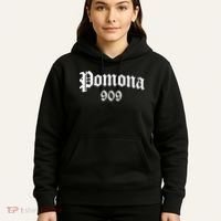Pomona 909 Area Code Og Chicano Pride Mexican Tattoo Biker Hoodie thumb 5