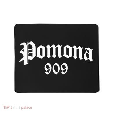 Pomona 909 Area Code Og Chicano Pride Mexican Tattoo Biker Mousepad