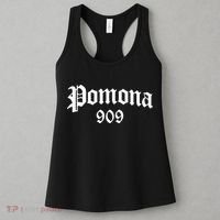 Pomona 909 Area Code Og Chicano Pride Mexican Tattoo Biker Women's Tank Top thumb 3