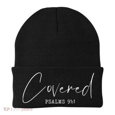 Psalm 911 Christian Prayer Bible Scripture Christ Jesus Beanie