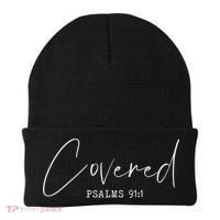 Psalm 911 Christian Prayer Bible Scripture Christ Jesus Beanie thumb 0