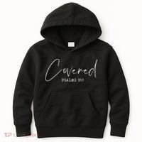 Psalm 911 Christian Prayer Bible Scripture Christ Jesus Kids Hoodie thumb 0